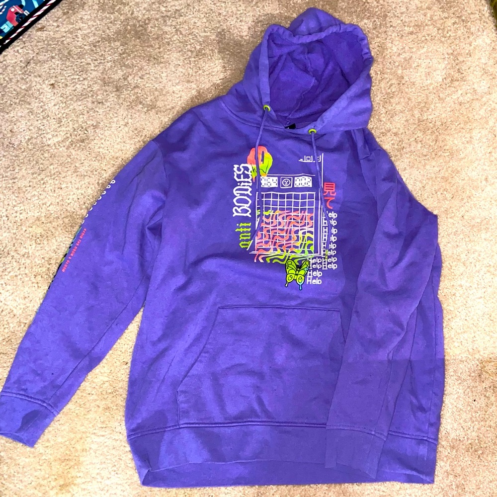 Technicolor hoodie